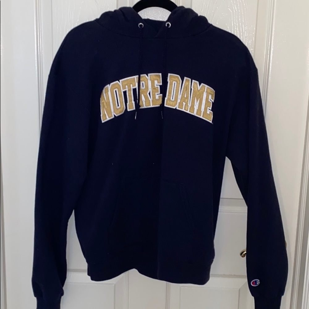 Navy Notre Dame Hoodie